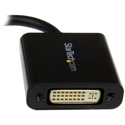 StarTech.com Mini DisplayPort to DVI Adapter, Mini DP to DVI-D Single Link Converter, 1080p Video, Passive, mDP 1.2 to DVI Monitor/Display MDP2DVI3