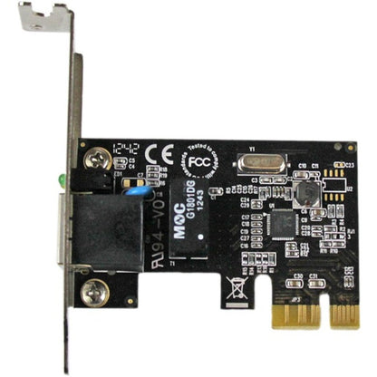 StarTech.com 1 Port PCI Express PCIe Gigabit NIC Server Adapter Network Card - Low Profile ST1000SPEX2L