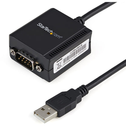 StarTech.com USB to Serial Adapter - 1 port - USB Powered - FTDI USB UART Chip - DB9 (9-pin) - USB to RS232 Adapter ICUSB2321F