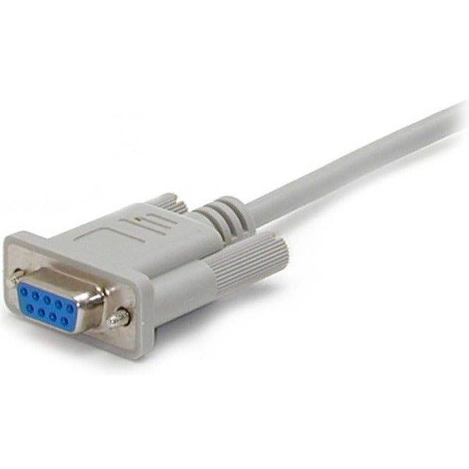 StarTech.com 10 ft Cross Wired DB9 to DB25 Serial Null Modem Cable - Null modem cable - DB-9 (F) - DB-25 (M) - 10 ft SCNM925FM