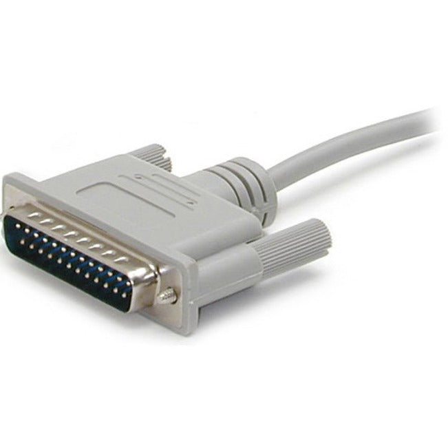 StarTech.com 10 ft Cross Wired DB9 to DB25 Serial Null Modem Cable - Null modem cable - DB-9 (F) - DB-25 (M) - 10 ft SCNM925FM