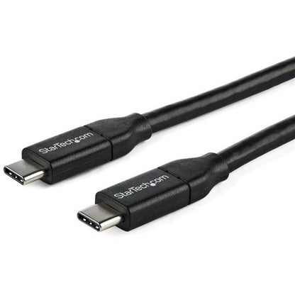 StarTech.com 1m 3 ft USB C to USB C Cable w/ 5A PD - M/M - USB 2.0 - USB-IF Certified - USB Type C Cable - USB C Charging Cable - USB C PD Cable USB2C5C1M