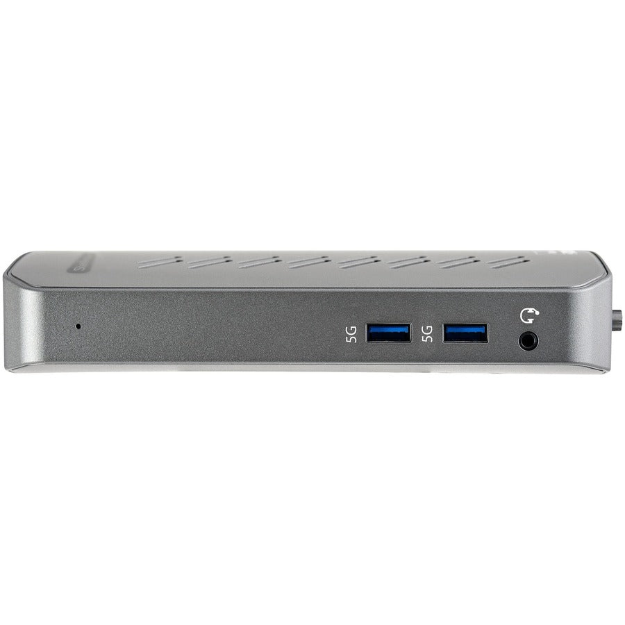 StarTech.com USB-C USB-A Dock - Hybrid Universal USB 3.0 Laptop Docking Station - Dual Monitor 4K 60Hz HDMI/DisplayPort - 6xUSB Type-A/GbE DK30A2DHU