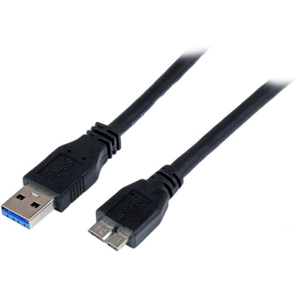 StarTech.com 1m (3ft) Certified SuperSpeed USB 3.0 (5Gbps) A to Micro B Cable - M/M USB3CAUB1M