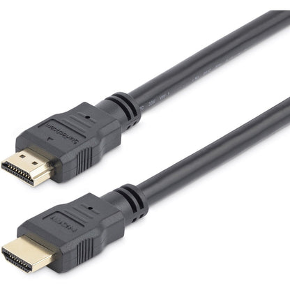 StarTech.com 15ft/4.6m HDMI Cable, 4K High Speed HDMI Cable with Ethernet, Ultra HD 4K 30Hz Video, HDMI 1.4 Cable/HDMI Monitor Cord, Black HDMM15