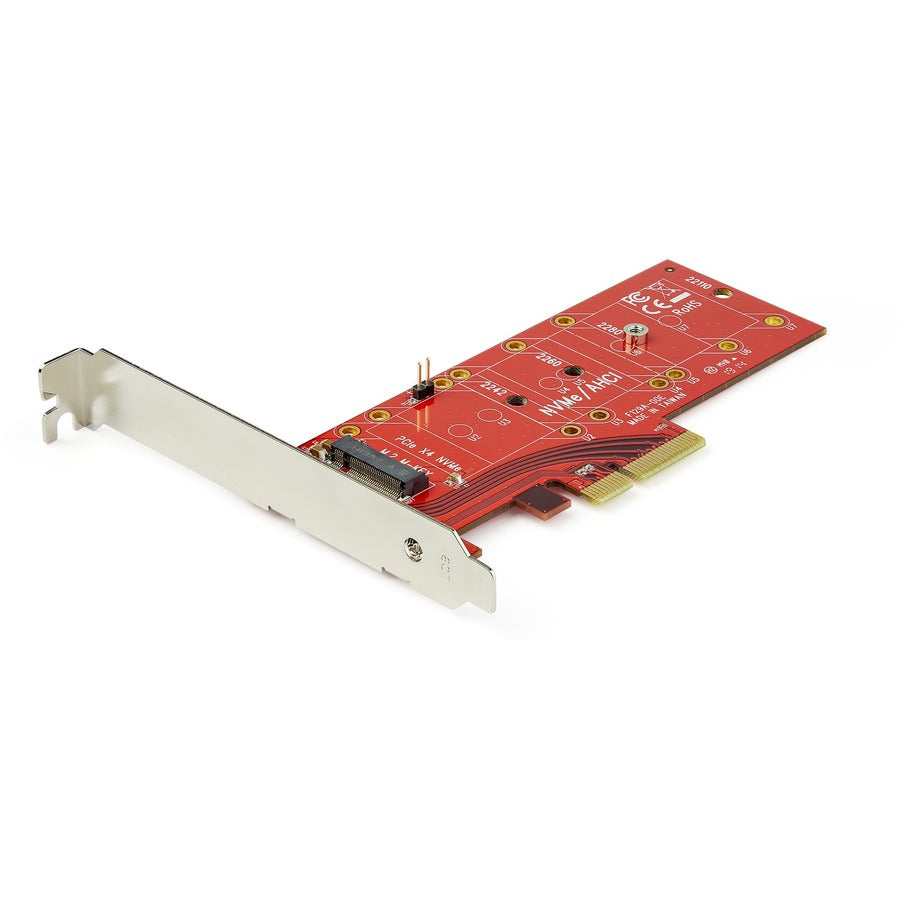 StarTech.com M.2 Adapter - x4 PCIe 3.0 NVMe - Low Profile and Full Profile - SSD PCIE M.2 Adapter - M2 SSD - PCI Express SSD PEX4M2E1