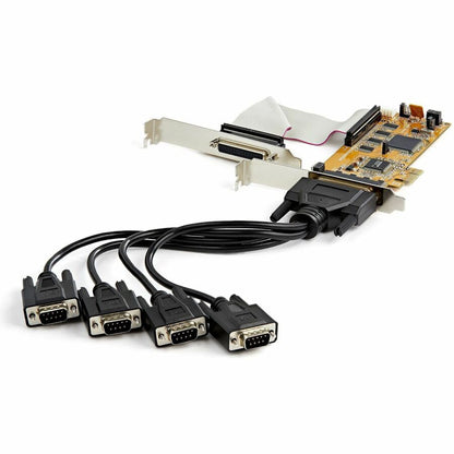 StarTech.com 8-Port PCI Express RS232 Serial Adapter Card -PCIe to Serial DB9 Controller 16C1050 UART - Low Profile - 15kV ESD - Win/Linux PEX8S1050LP