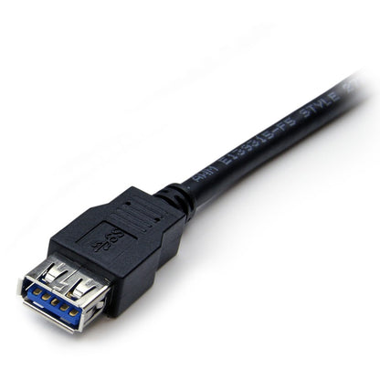 StarTech.com 6 ft Black SuperSpeed USB 3.0 (5Gbps) Extension Cable A to A - M/F USB3SEXT6BK