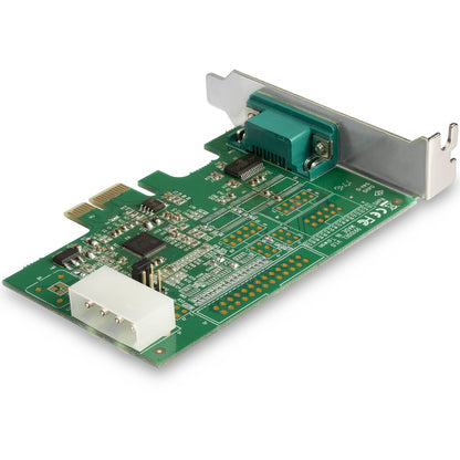 StarTech.com 1-port PCI Express RS232 Serial Adapter Card - PCIe Serial DB9 Controller Card 16950 UART - Low Profile - Windows/Linux PEX1S953LP