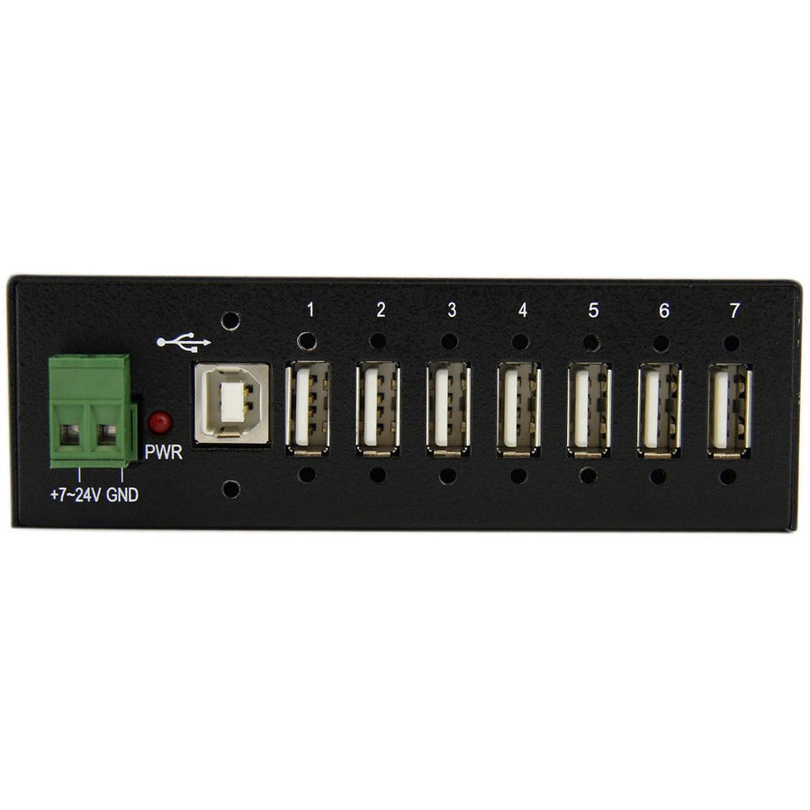 StarTech.com Mountable Rugged Industrial 7 Port USB 2.0 Hub ST7200USBM