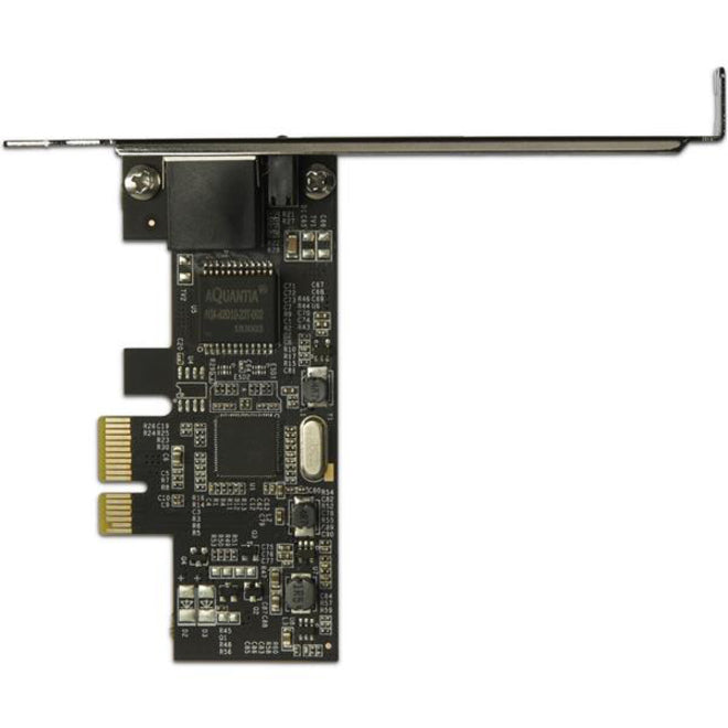 StarTech.com 1 Port 2.5Gbps 2.5GBASE-T PCIe Network Card x1 PCIe - Windows, MacOS & Linux - PCI Express LAN Card - RTL8125 (ST2GPEX) ST2GPEX