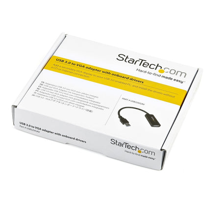 StarTech.com USB 3.0 to VGA Video Adapter with On-board Driver Installation - 1920x1200 USB32VGAV