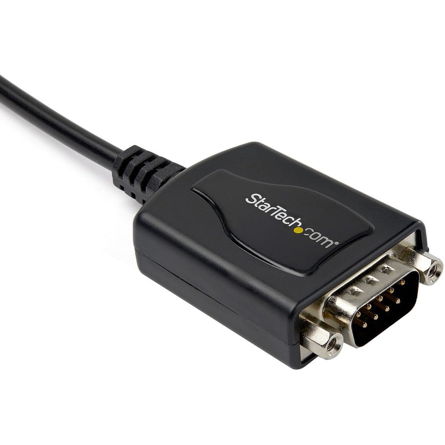 StarTech.com USB to Serial Adapter - 1 Port - COM Port Retention - Texas Instruments TIUSB3410 - USB to RS232 Adapter Cable ICUSB2321X