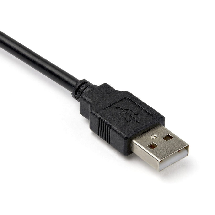 StarTech.com USB to Serial Adapter - 1 Port - COM Port Retention - Texas Instruments TIUSB3410 - USB to RS232 Adapter Cable ICUSB2321X