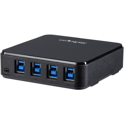 StarTech.com 4X4 USB 3.0 Peripheral Sharing Switch - USB Switch for Mac / Windows / Linux - 4 Port USB 3.0 Switch - USB A/B Switch HBS304A24A