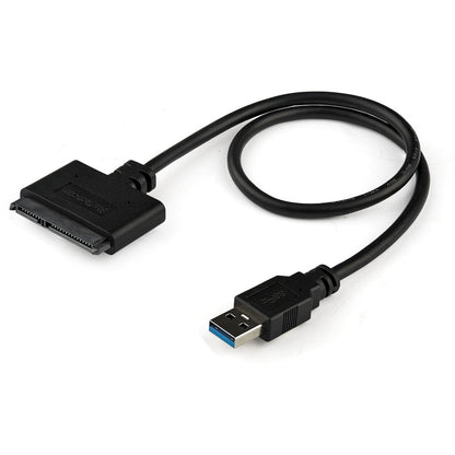 StarTech.com SATA to USB Cable USB 3.0 UASP - 2.5 SATA SSD / HDD - Hard Drive USB Adapter Cable - Hard Drive Transfer Cable USB3S2SAT3CB