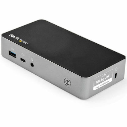 StarTech.com USB-C Dock - Dual Monitor 1080p HDMI Laptop Docking Station - 60W Power Delivery - 1x USB-C, 3x USB-A, GbE - Mac & Windows DK30CHHPD