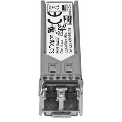 StarTech.com Juniper EX-SFP-1GE-LX Compatible SFP Module - 1000BASE-LX - 1GE SFP 1GbE Single Mode Fiber SMF Optic Transceiver 10km DDM EXSFP1GELXST