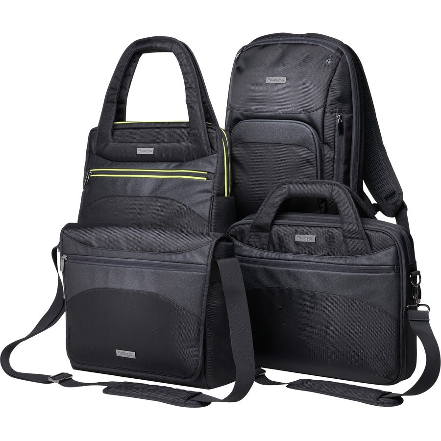 Kensington Triple Trek Carrying Case (Backpack) for 14" Ultrabook, Chromebook - Black K62591US