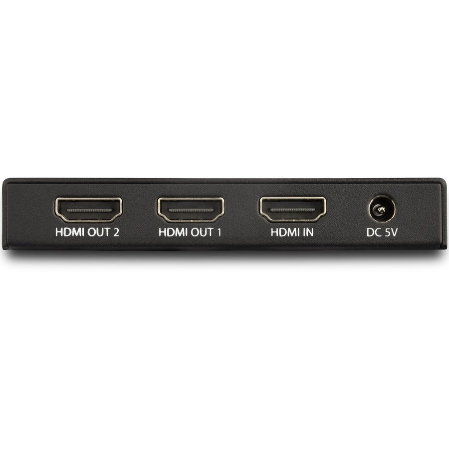 StarTech.com 2 Port HDMI Splitter - 4K 60Hz - 1x2 Way HDMI 2.0 Splitter - HDR - ST122HD203 ST122HD202