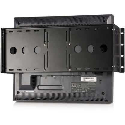 StarTech.com Universal VESA LCD Monitor Mounting Bracket for 19in Rack or Cabinet RKLCDBK