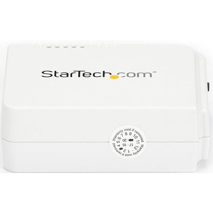 StarTech.com 1 Port USB Wireless N Network Print Server with 10/100 Mbps Ethernet Port - 802.11 b/g/n PM1115UW