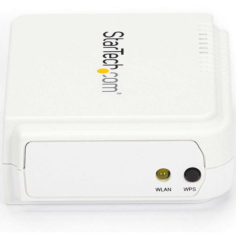 StarTech.com 1 Port USB Wireless N Network Print Server with 10/100 Mbps Ethernet Port - 802.11 b/g/n PM1115UW