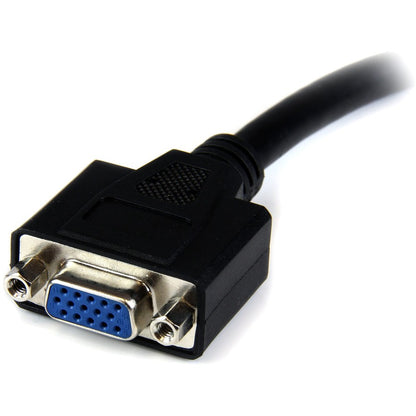 StarTech.com 8in DVI to VGA Cable Adapter - DVI-I Male to VGA Female DVIVGAMF8IN