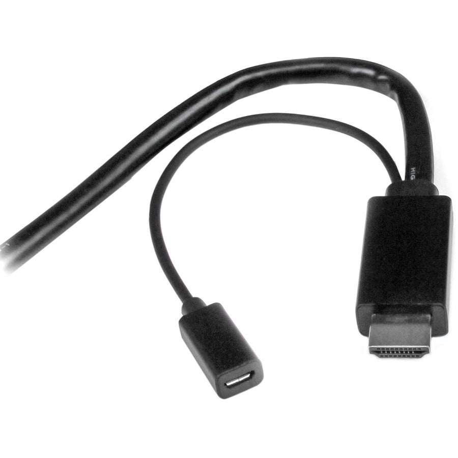 StarTech.com 2m 6 ft HDMI, DisplayPort or Mini DisplayPort to HDMI Converter Cable - HDMI, DP or Mini DP to HDMI Adapter DPMDPHD2HD