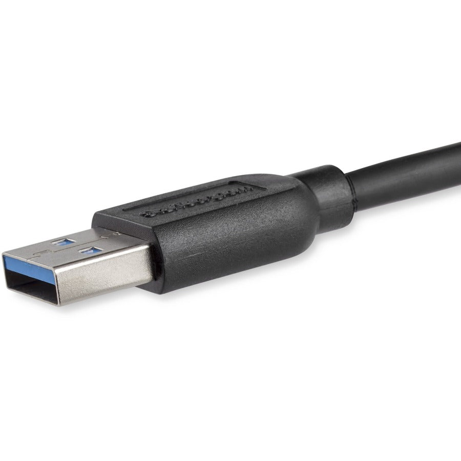 StarTech.com 2m (6ft) Slim SuperSpeed USB 3.0 (5Gbps) A to Micro B Cable - M/M USB3AUB2MS