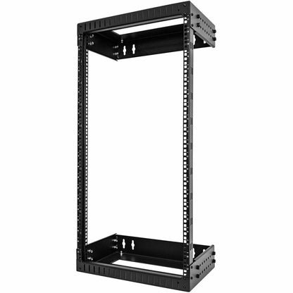 StarTech.com 2-Post 21U Heavy-Duty Wall Mount Network Rack, 19" Open Frame Server Rack with Adjustable Depth, Data Rack for IT Equipment~ RACK-21U-20-WALL-OA