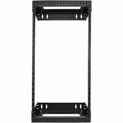 StarTech.com 2-Post 21U Heavy-Duty Wall Mount Network Rack, 19" Open Frame Server Rack with Adjustable Depth, Data Rack for IT Equipment~ RACK-21U-20-WALL-OA