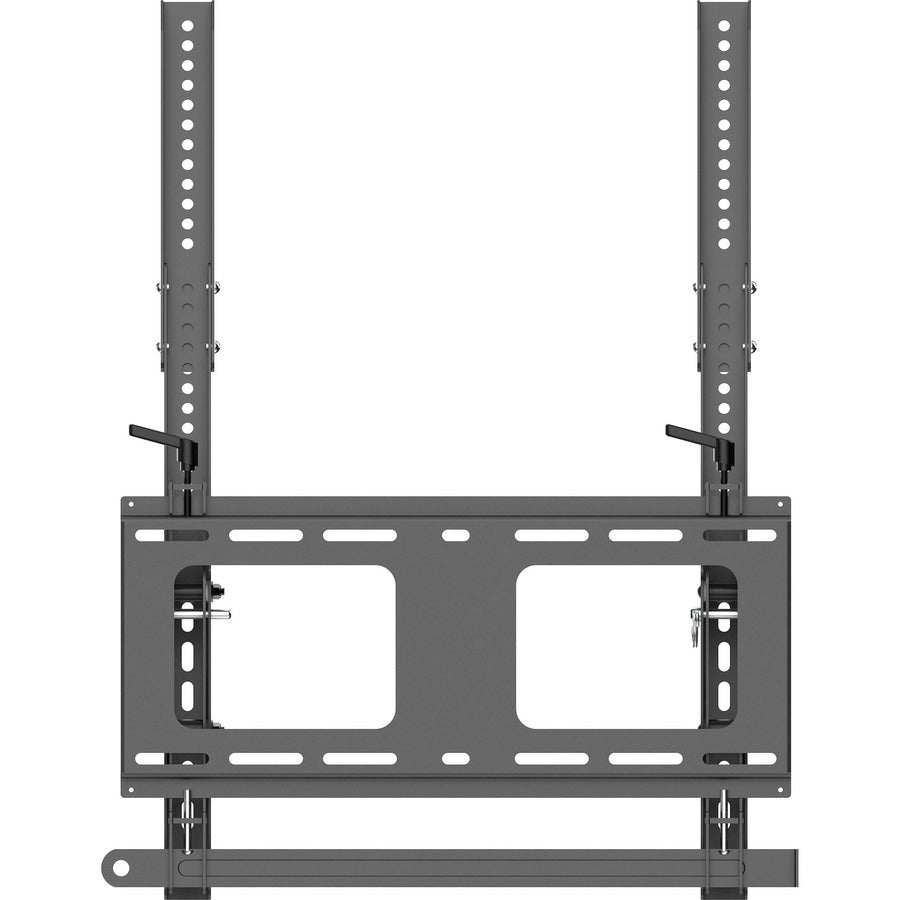 StarTech.com Portrait/Vertical TV Wall Mount, Heavy Duty TV Mount for 40-55 inch VESA Display (110lb/50kg), Tilt, w/Lockable Security Bar FPWTLTPORT