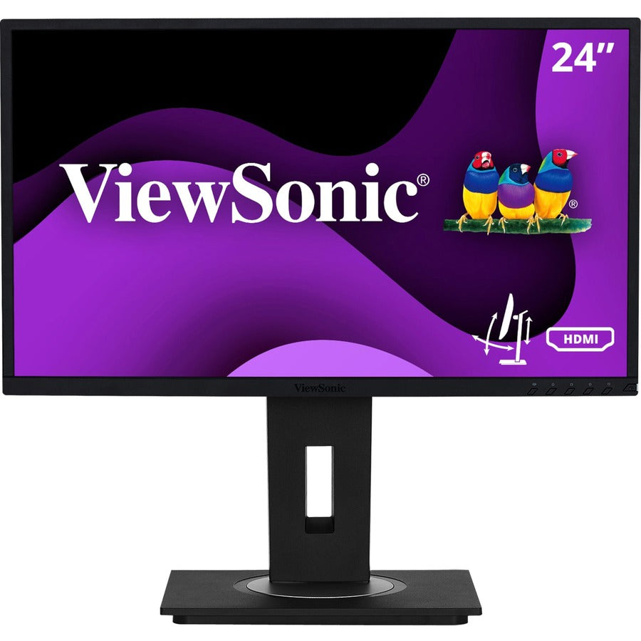 ViewSonic Graphic VG2448 24" Class Full HD LED Monitor - 16:9 - Black VG2448