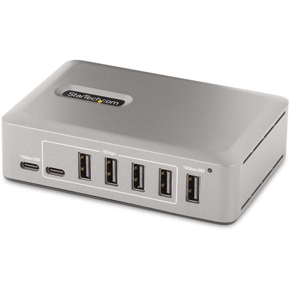 StarTech.com 10-Port USB-C Hub, 8x USB-A + 2x USB-C, Self-Powered w/ 65W Power Supply, USB 3.1 10Gbps Desktop/Laptop USB Hub w/ Charging 10G8A2CS-USB-C-HUB