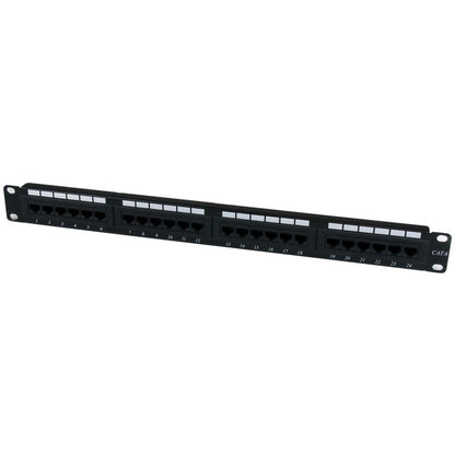 StarTech.com 24 Port 1U Rackmount Cat 6 110 Patch Panel C6PANEL24