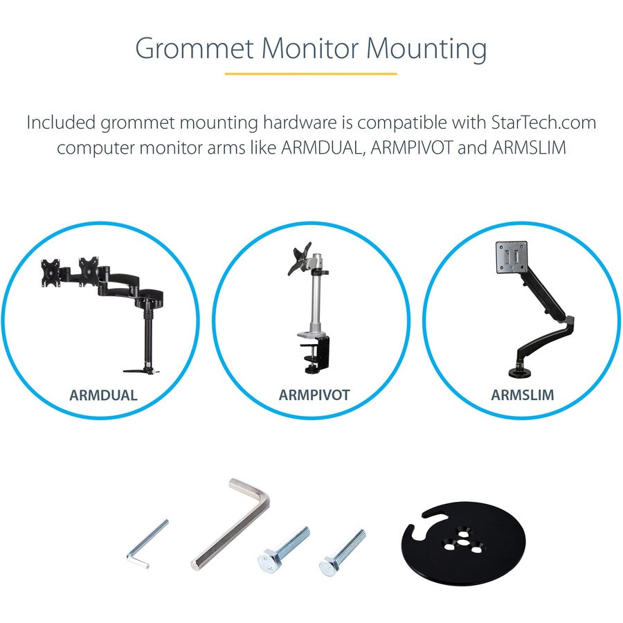 StarTech.com Corner Sit Stand Desk Converter with Keyboard Tray, Large Surface 35"x21" , Height Adjustable Ergonomic Tabletop Standing Desk ARMSTSCORNR