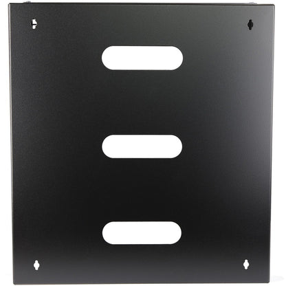 StarTech.com 12U Wall Mount Rack, 14in Deep, 19 inch Wall Mount Network Rack, Wall Mounting Patch Panel Bracket for Switch/IT Equipment WALLMNT12