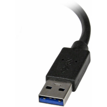 StarTech.com Slim USB 3.0 to VGA External Video Card Multi Monitor Adapter - 1920x1200 / 1080p USB32VGAES