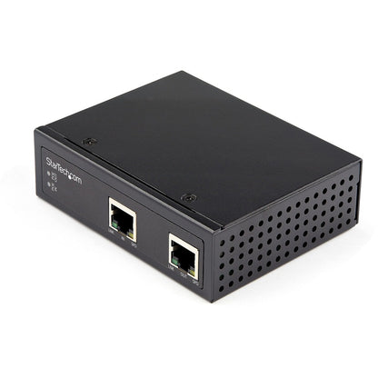 Star Tech.com Industrial Gigabit PoE Extender - 60W 802.3bt PoE++ 100m/330ft - Power Over Ethernet Network Range Extender - IP-30 Hardened POEEXT1G60W