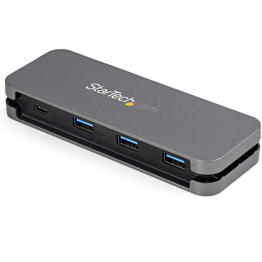 StarTech.com 4 Port USB C Hub - 3x USB-A/1xUSB-C - 5Gbps USB 3.0 Type-C Hub (3.2 Gen 1) - Bus Powered - 11.2" Cable w/ Cable Management HB30CM3A1CB