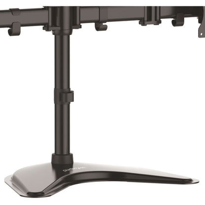 StarTech.com Quad Monitor Stand, Crossbar, Steel, Monitors up to 27" (17.6lb/8kg), VESA Monitor, Computer Monitor Stand, Monitor Arm ARMBARQUAD