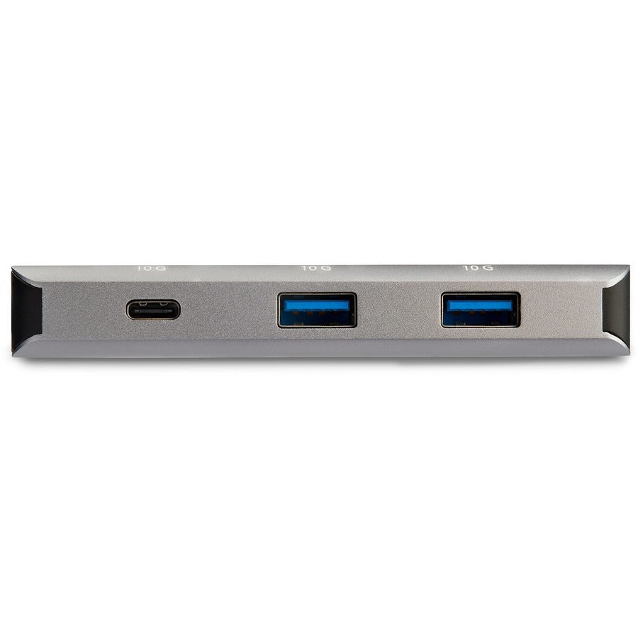 StarTech.com 3 Port USB C Hub with Gigabit Ethernet - 2x USB-A/1x USB-C - SuperSpeed 10Gbps USB 3.2 Gen 2 Type C Hub - USB Bus Powered HB31C2A1CGB