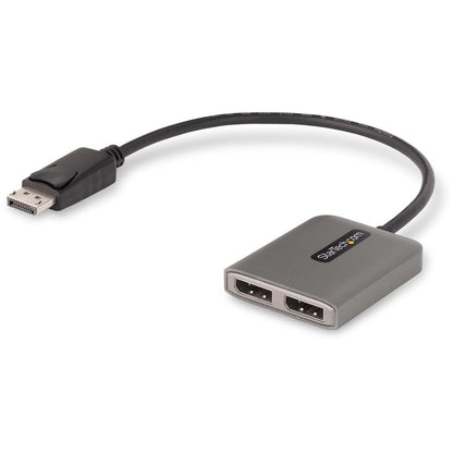 StarTech.com Dual-Monitor DisplayPort 1.4 Splitter, DisplayPort to 2x DP Multi-Monitor Adapter, Dual 5K 60Hz Computer MST Hub, Windows MST14DP122DP