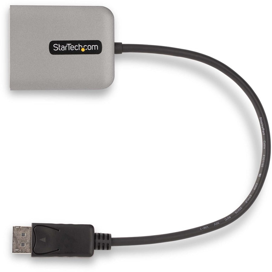 StarTech.com Dual-Monitor DisplayPort 1.4 Splitter, DisplayPort to 2x DP Multi-Monitor Adapter, Dual 5K 60Hz Computer MST Hub, Windows MST14DP122DP