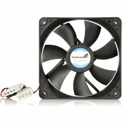 StarTech.com 120x25mm Dual Ball Bearing Computer Case Fan w/ LP4 Connector - System fan kit - 120 mm FANBOX12