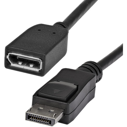 StarTech.com 6ft (2m) DisplayPort Extension Cable, 4K x 2K Video, DisplayPort Male to Female Extension Cable, DP 1.2 Extender Cable / Cord DPEXT6L