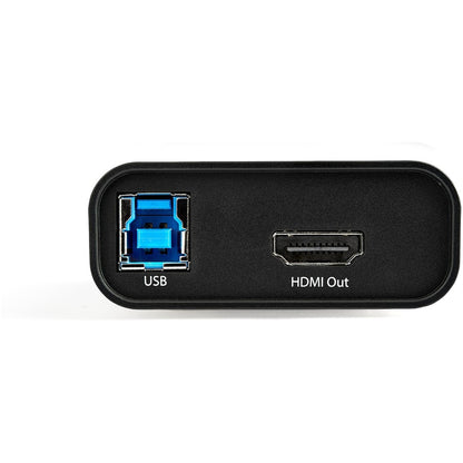 StarTech.com HDMI to USB C Video Capture Device UVC 1080p 60fps - External USB 3.0 HDMI Audio/Video Capture/Live Streaming - HDMI Recorder UVCHDCAP