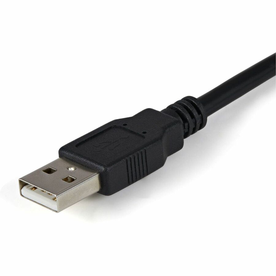 StarTech.com USB to Serial Adapter - 2 Port - COM Port Retention - FTDI - USB to RS232 Adapter Cable - USB to Serial Converter ICUSB2322F