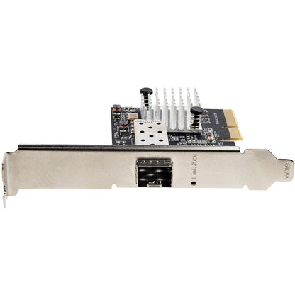 StarTech.com 10G PCIe SFP+ Card, Single SFP+ Port Network Adapter, Open SFP+ for MSA-Compliant Modules/Cables, 10 Gigabit PCIe NIC Card PEX10GSFP